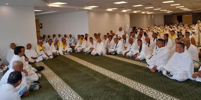 Jamaah haji Sumatera Utara melaksanakan ibadah di Makkah