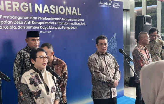 Ilustrasi rapat penguatan tata kelola pengadaan barang dan jasa desa