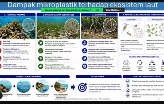 Partikel mikroplastik di perairan laut dan dampaknya pada ekosistem