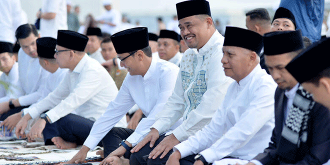 Lapangan Merdeka Binjai tempat pelaksanaan Salat Idul Adha provinsi Sumut