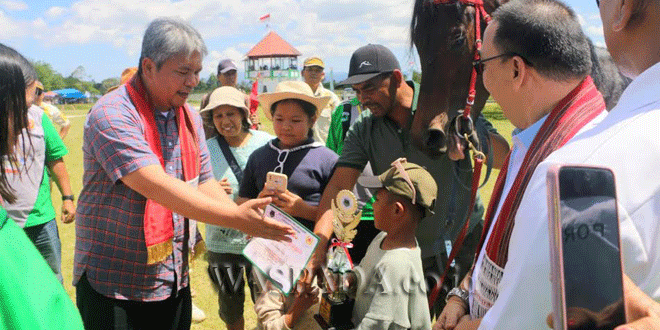 Lapangan Pacuan Kuda Siborongborong saat Kejurnas Pacuan Kuda 2026