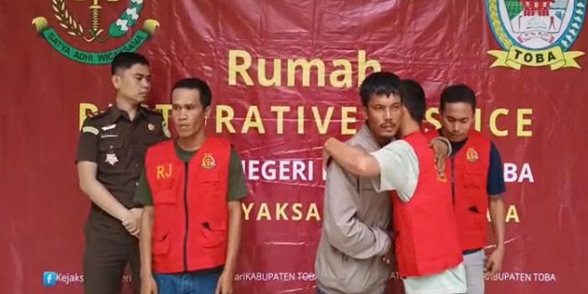 Mediasi Restorative Justice dalam kasus penganiayaan di Kabupaten Toba