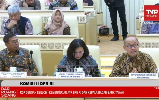 Diskusi DPR tentang Badan Bank Tanah dan data pengelolaan lahan