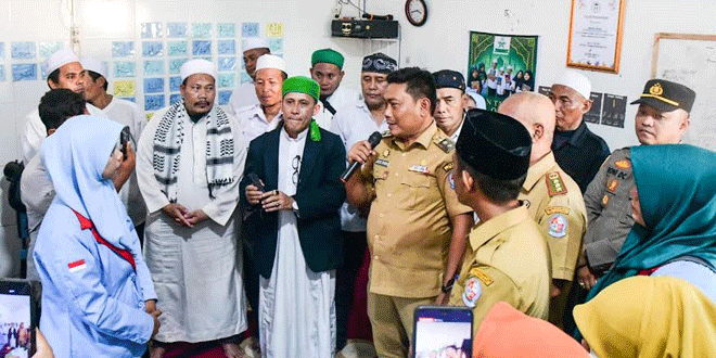 Wakil Bupati bertemu guru tahfiz di Rumah Tahfidz Ar-Rahmah Pantai Labu