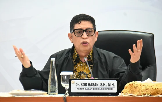 Ilustrasi rapat Baleg DPR membahas RUU Satu Data dan hak akses data