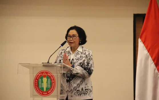 Seminar Nasional PGRI dan peluncuran ICTE di Gedung Guru Indonesia, Jakarta, 20 Mei 2026