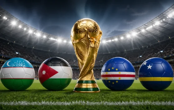 Empat negara debutan Piala Dunia 2026: Yordania, Uzbekistan, Tanjung Verde, Curacao