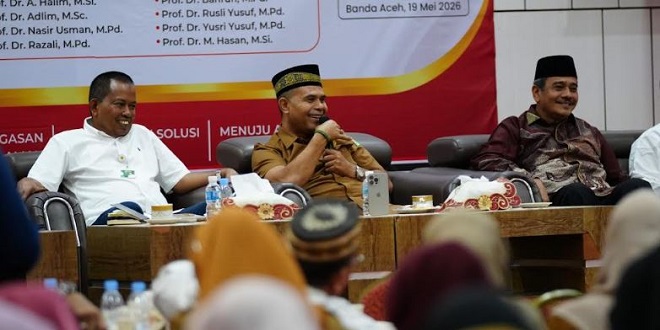 Forum Profesor Bicara Pendidikan Aceh di Aula Dinas Pendidikan Aceh