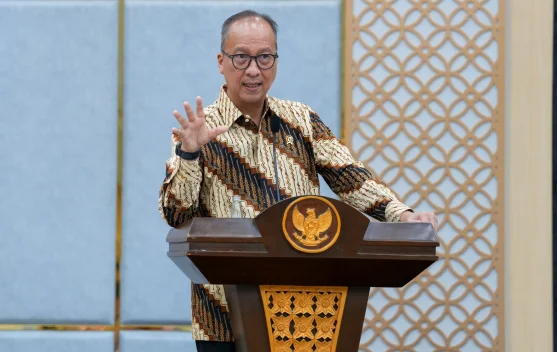 Booth temu bisnis IKM kosmetik dan pertemuan calon mitra di Jakarta