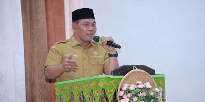 Bupati Muharram Idris membuka Rakor Kecamatan Aceh Besar di Gedung Dekranasda, Ingin Jaya