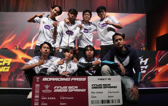 EVOS Divine merayakan lolos ke Grand Finals FFWS SEA 2026