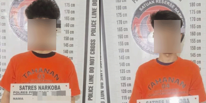 Polisi mengamankan barang bukti narkotika di Siantar