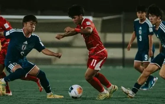 Timnas Indonesia U-17 kalah 1-3 dari Jepang di Jeddah, Piala Asia U-17 2026