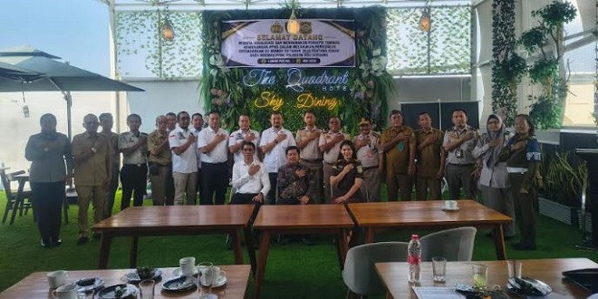 Rapat koordinasi Satreskrim Polresta Deliserdang dan PPNS di Aula Hotel Quadrant Kualanamu