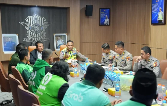 Pertemuan Kakorlantas Irjen Agus dengan perwakilan ojek online Jambi di Jakarta