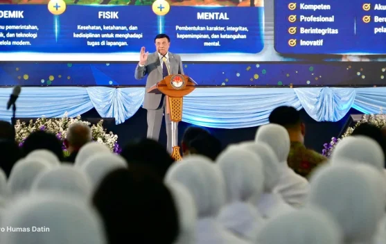 Menko Polkam memberi pembekalan kepada praja IPDN di Jatinangor