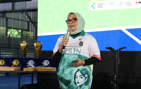 Menteri PPPA Arifah Fauzi ajak hidup sehat dan olahraga keluarga