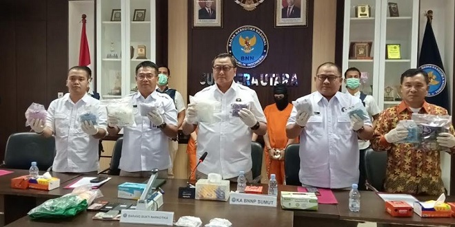 Ilustrasi pengungkapan narkoba oleh BNN Sumut di Medan