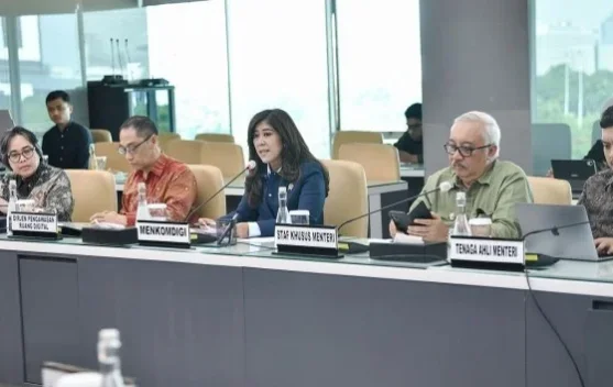 Menteri Komunikasi dan Digital serta Menteri UMKM berdiskusi soal perlindungan UMKM di ekosistem digital