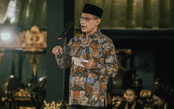 Foto almarhum Ryamizard Ryacudu saat menjabat sebagai Menteri Pertahanan