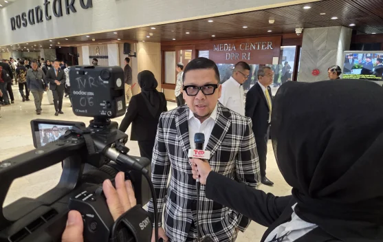 Ruang rapat DPR saat pembahasan undang-undang pemilu
