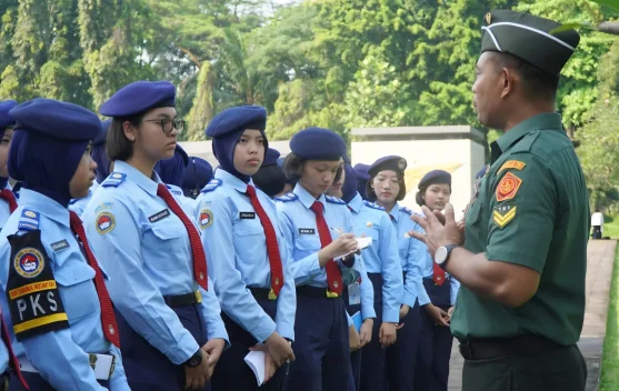 Letnan Kolonel Ede Aulia berbicara tentang pentingnya Pancasila bagi generasi muda di era digital