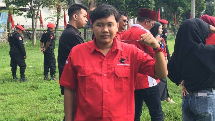Hafif Rohmatullah, pemuda desa dari Jember yang aktif di PDIP