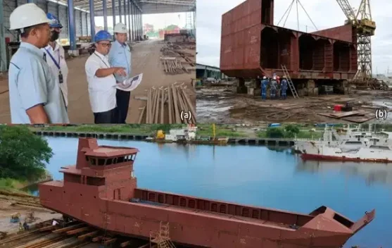 Riset BRIN mengembangkan teknologi produksi kapal untuk memperkuat daya saing galangan nasional