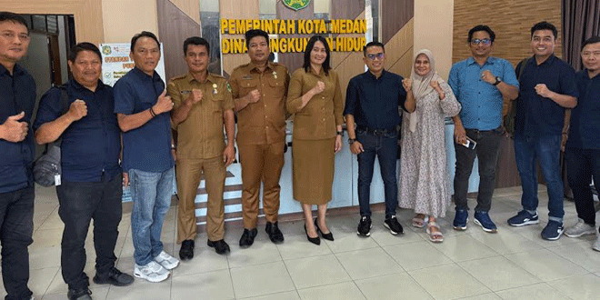 Pertemuan PWPM dengan Dinas Lingkungan Hidup Kota Medan untuk memperkuat sinergi