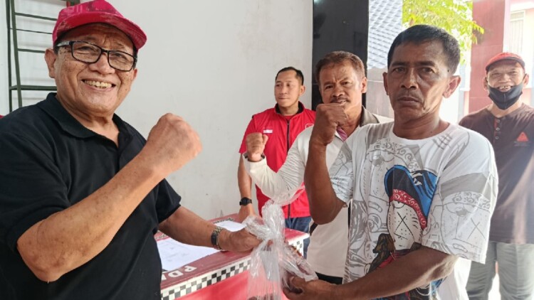 Sapi kurban PDI Perjuangan Kota Madiun pada pelaksanaan Iduladha 2026