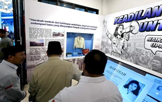 Bangunan Museum Marsinah di Nganjuk sebagai ruang peringatan perjuangan buruh
