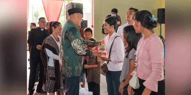 Wakil Bupati Batubara Syafrizal hadir pada Perayaan Paskah Oikumene 2026 di Gedung Sopo Toba