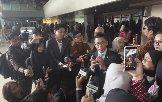 Presiden Prabowo tiba di DPR untuk menyampaikan KEM-PPKF dalam Sidang Paripurna