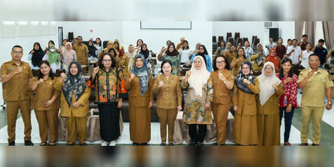 Sosialisasi akreditasi perpustakaan di Gedung Serbaguna Pemko Pematangsiantar