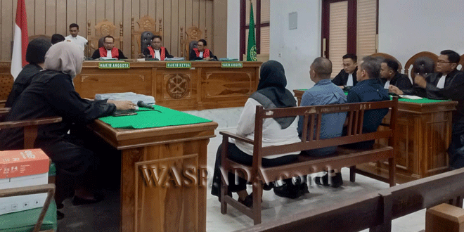 Ilustrasi persidangan perkara korupsi terkait BBM subsidi di pengadilan