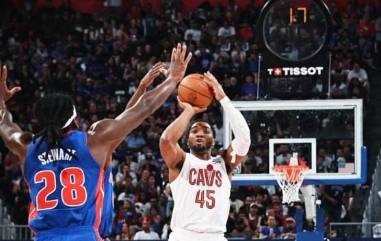 Cleveland Cavaliers merayakan kemenangan melaju ke Final Wilayah Timur NBA 2026