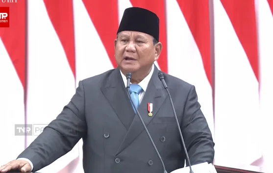 Presiden Prabowo berbicara di Rapat Paripurna DPR, Senayan, 20 Mei 2026