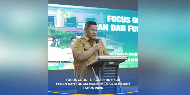 Suasana FGD Permuseuman 2026 Dinas Pendidikan dan Kebudayaan Kota Medan