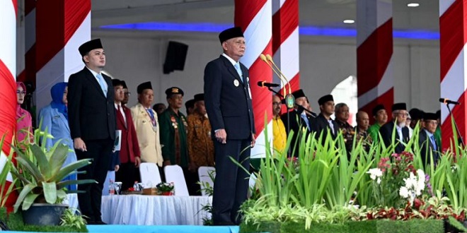 Wagub Sumut memimpin upacara Harkitnas di Lapangan Astaka Medan