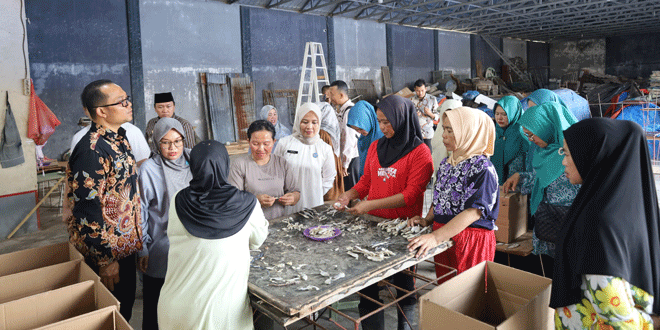 Plh Wali Kota Tanjungbalai kunjungi pelaku UMKM di Sei Merbau untuk pemberdayaan ekonomi