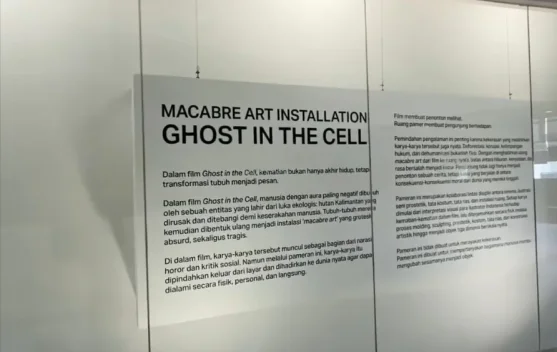 Instalasi seni grotesk Macabre Art Installation terinspirasi Ghost in the Cell di Nirmana Falatehan