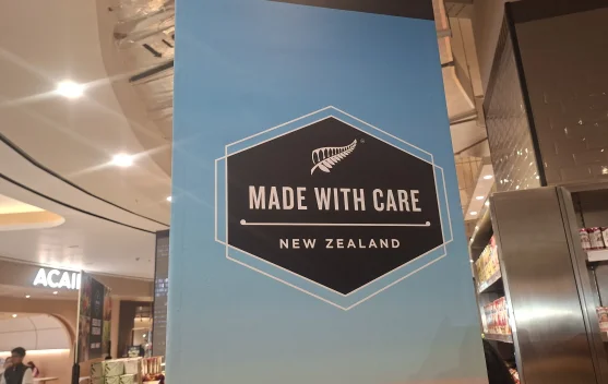 Deretan produk premium New Zealand di Ranch Market untuk campaign Made With Care
