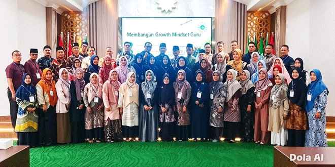 Suasana workshop pembelajaran mendalam guru Muhammadiyah di Medan