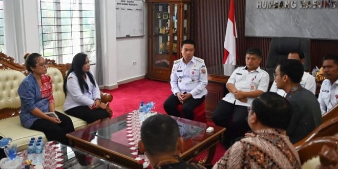 Kunjungan rombongan BPODT ke Kantor Bupati Humbang Hasundutan