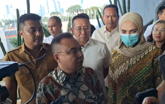 Suasana ruang paripurna DPR jelang rapat paripurna 20 Mei 2026