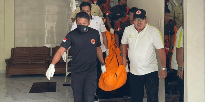 Lokasi kamar kos di Jalan Sipirok, Siantar Barat tempat penemuan jenazah