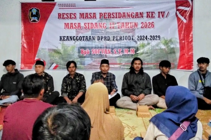 Pertemuan reses Sofyan dengan warga Ngariboyo membahas infrastruktur dan fasilitas ibadah