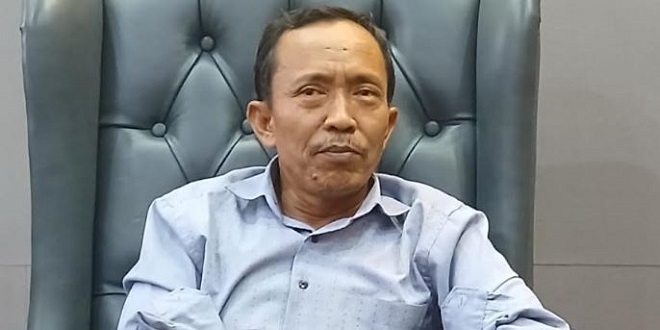 Pasfoto Wakil Bupati Deliserdang Lom Lom yang mengalami kerusakan
