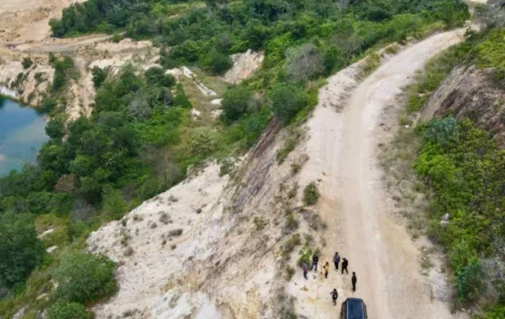 Peta dan lokasi tambang WIUP Muratara, Sumatera Selatan