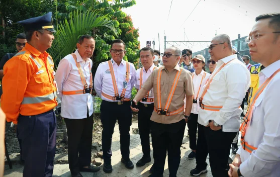 Komisi V DPR meninjau perlintasan sebidang di Stasiun Besar Bogor untuk evaluasi regulasi keselamatan